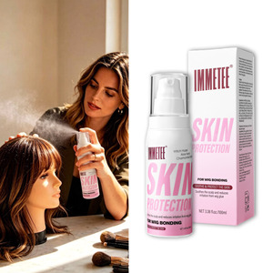 <span class=keywords><strong>Spray</strong></span> adhésif pour perruques longue durée, facile à nettoyer et protecteur du cuir chevelu, compatible avec la personnalisation d'usine et la vente en gros - Product Image 1