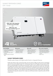 Inversor solar SMA Sunny Tripower Core 2, inversor solar de alta calidad de 110kw, híbrido de Energía Inteligente - Product Image 4
