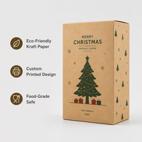 Paperboard Self-Erecting Coffee Bean Instant Coffee&Expresso Packaging Box with Customized Logo