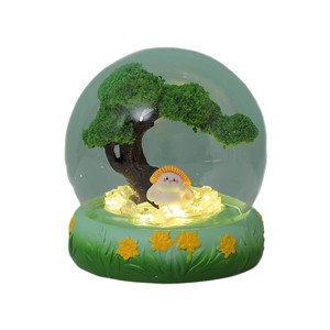 Lámpara Nocturna de Resina con Forma de Globo de Pino, Funciona con Batería, Decoración para el Hogar, Kit de Bricolaje con Iluminación Ambiental - Product Image 5