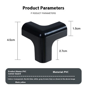 Children's <strong>Table</strong> Safety T-Shaped <strong>Protective</strong> Cover Anti-Collision Silicone Glass Coffee <strong>Table</strong> <strong>Corner</strong> Protector Safety Edge <strong>Corner</strong> - Product Image 5