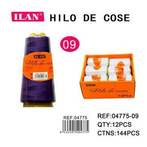 ด้ายเย็บผ้าสีม่วง Ilan Hilo De Cose ขนาด 2750 เมตร สำหรับงานตัดเย็บเสื้อผ้า - Product Image 3
