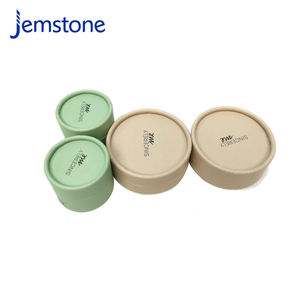 Usine de tubes d'emballage pour bijoux du Guangdong, boîte ronde en papier pour collier, bague, ensembles de bijoux en or et en argent, boîte d'emballage - Product Image 5