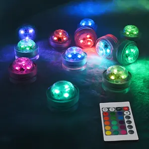 3V không thấm nước đa màu LED hồ bơi ánh sáng ir 3LED 2835 trà làm cỏ Đảng trang trí nội thất ánh sáng tàu ngầm ánh sáng