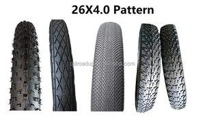 Ruote <span class=keywords><strong>e</strong></span> Pneumatici per Bicicletta Mountain Bike di Qualità Superiore BMX <span class=keywords><strong>E</strong></span>-Bike Colore Personalizzabile Pneumatici Fat 20X4.0 26x4.0 Rossi - Product Image 6