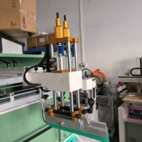 Nueva Máquina de Serigrafía Semiautomática GANETAL para Contenedores Grandes, para Impresión de Logotipos en Plástico, Metal, Tanques de Agua, Cubetas de Pintura