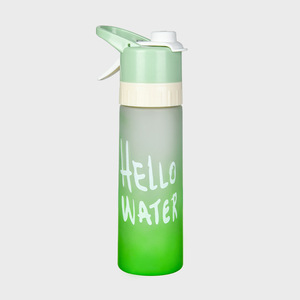 Factory Direct 650ML PC <b>Spray</b> <b>Water</b> <b>Bottle</b> Outdoor Drop-proof Plastic Sports - Product Image 2
