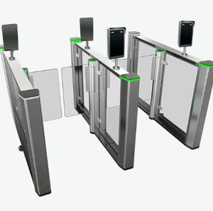 Puerta de velocidad automática del torniquete oscilante del escaneo del pasaporte para el control de multitudes en el punto de control y el pasillo de inmigración - Product Image 5