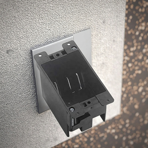 Interruptor eléctrico de PVC de una sola banda tipo americano/caja de salida Receptáculo de corte de trabajo antiguo/caja de conexiones de salidas USB - Product Image 6