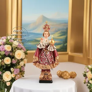 Factory wholesale catholic religious statues resin modern home decor wall art lord jesus statue of l christine jesus statue