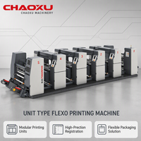 Machine d'impression flexographique automatique multicolore avec système de séchage UV pour l'impression d'étiquettes, de sacs en papier et de films