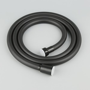 Flexible 1.5m PVC Anti Twist <strong>Shower</strong> <strong>Hose</strong> With Black Finish for Bathroom <strong>Shower</strong> <strong>Head</strong> <strong>Replacement</strong> Use - Product Image 1