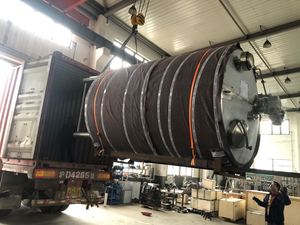 خزانات تخزين الحليب/المياه العمودية كبيرة الحجم مع وظيفة العزل - Product Image 3