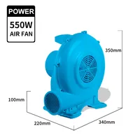 Souffleur gonflable d'escargots MAX 3/4HP 550W 880CFM souffleur d'air électrique poignée de ventilateur souffleur gonflable pour bateau à ballons