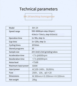 Homogénéisateur de tissus biologiques pour plantes et animaux IKEME à haut débit pour le traitement d'échantillons en laboratoire - Product Image 6