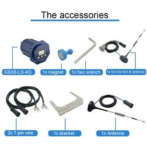 Enregistreur de données 4G LTE Modbus RTU TCP/IP GPRS à piles avec jauge de contrainte pour système d'irrigation agricole, surveillance à distance en plastique - Product Image 6