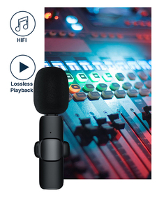 K35 3.5mm Jack Audio registrazione <span class=keywords><strong>Video</strong></span> Mini senza fili Lavalier microfono per altoparlante fotocamera digitale - Product Image 6