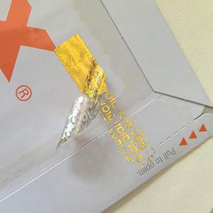 5000 autocollants holographiques inviolables en forme d'os, haute sécurité, scellés de garantie, en PVC, pour usage <span class=keywords><strong>agricole</strong></span> - Product Image 4