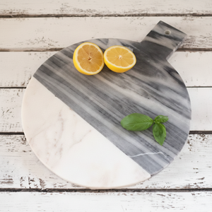 เขียงหินอ่อนธรรมชาติคุณภาพระดับพรีเมียมทนทานสำหรับห้องครัวร้านอาหารและบ้านที่ทันสมัย - Product Image 1