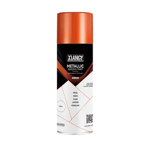 Haute qualité Chrome Spray métal or couche de finition couche transparente Chrome métallisé peinture en aérosol pour roues métal plastique jantes