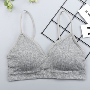 High Elastic <b>Bra</b> Women Gathering Bralette Push up <b>Bra</b> Summer Anti-light Korean Style Wild <b>Bra</b> Tube Top Sexy No Rims Lingerie - Product Image 5