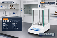 Balance analytique de précision JA5003 0,001 g, balance de laboratoire g/kg, 18 unités, comptage, distributeur en gros
