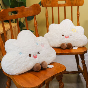 Almohada de Peluche Suave con Forma de <span class=keywords><strong>Nube</strong></span>, Adorable y de Alta Calidad, Juguete de Peluche con Expresiones Faciales Lindas y Regordetas - Product Image 3