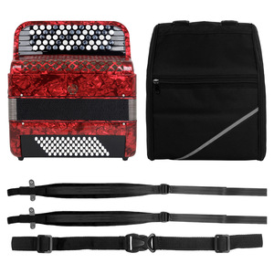 Meibei Bajan <span class=keywords><strong>Accordéon</strong></span> pour adultes 62 touches 72 basses Instrument de clavier en bois de performance diatonique et chromatique pour débutants - Product Image 6
