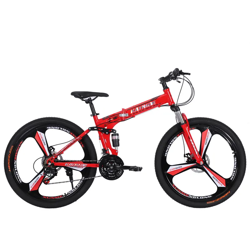 Groothandel 27Speed Opvouwbare Bysikel Fiets/26 Inch Bicicleta Vouwfiets Mountainbike/Bycycli 26 Inch Cyclus Voor Man