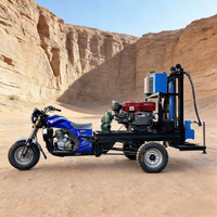Machine de forage de puits d'eau compacte et économique à livraison rapide, modèle 3 points, en parfait état de fonctionnement, mobile