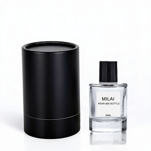 New Arrival Luxury Design 30ml 50ml 100ml Round Brand <strong>Perfume</strong> <strong>Glass</strong> <strong>Bottle</strong> with Box Packaging - Product Image 2