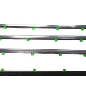 4 pezzi per finestra nera, rivestimento esterno modellato per 2002 Honda CRV, 2006 sostituire 72450-SCA-E01 72950-S9A-003 - Product Image 6