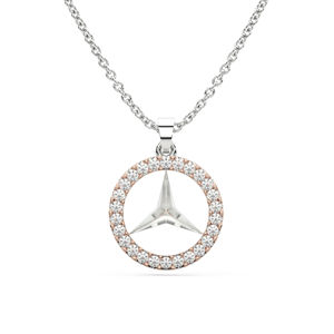 Timeless Luxury <b>Forever</b> Symbol Diamond Pendant Necklace Gold Jewelry Perfect for Women's Engagement Bridal Gift Anniversary - Product Image 1
