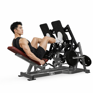 Máquina de Sentadillas con Carga de Placas de Alto Rendimiento, Equipo de Fitness Comercial Compacto <span class=keywords><strong>para</strong></span> Entrenamiento de Piernas, Muslos y Glúteos - Product Image 1
