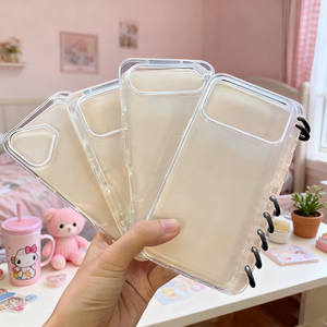 เคสโทรศัพท์แบบพับได้พร้อมลายพิมพ์ UV คุณภาพพรีเมียมสำหรับ iPhone 17 ซีรีส์  วัสดุ TPU ใส นุ่ม ป้องกันโทรศัพท์ - Product Image 3