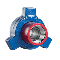 Fig 206 Union 3 pouces en acier inoxydable haute performance certifiée API 6A pour raccord de tuyau de champ pétrolier à filetage NPT, vente en gros