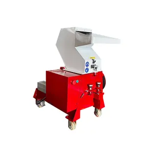 Kleine Mobiele Plastic Crusher Machine Met Motor Motor Motor Industriële Plastic Grinder