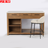 Meubles de salon pierre artificielle placage haut carcasse bureau table de bureau en bois pour un usage domestique