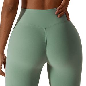 Leggings de Yoga Personalizables para Mujer, Tallas Grandes, Cintura Elástica, Transpirables, Ecológicos, de Poliéster/Algodón, para Deporte y Running - Product Image 6