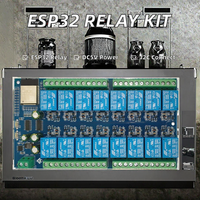 Module relais ESP32 16 voies, carte de développement avec convertisseur DC/DC, système d'exploitation Linux et interface I2C