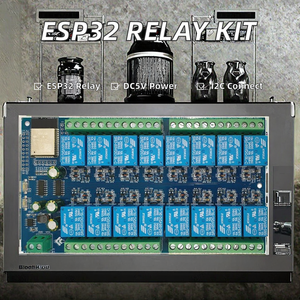 Nouvelle carte de développement de module relais 16 voies ESP32 avec alimentation DC5V 12V 24V, convertisseur DC/DC, OS Linux, I2C, produits de qualité originale - Product Image 2