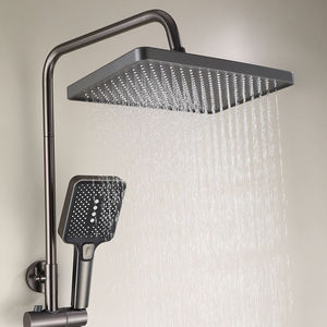 Vòi hoa sen đầu cầm tay Combo có thể điều chỉnh áp suất cao dòng chảy thấp cho bồn tắm rắn brass van gốm tiết kiệm nước dễ dàng cài đặt - Product Image 5