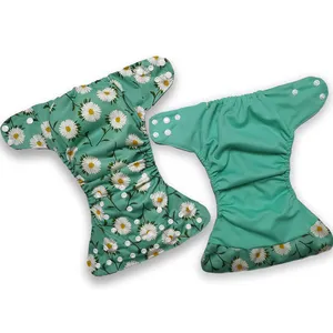 Washable Waterproof Nappies For Baby Reusable 1 Pockets Cloth Diapers