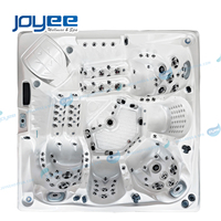 Spa extérieur pour villa, bain à remous extérieur, spa de massage extérieur, hydro-massage extérieur, piscine à remous JOYEE, usine chinoise de spas extérieurs