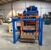 Machine à fabriquer des blocs de béton QT4-16, ligne de production de briques entièrement automatique, haute productivité, blocs creux à pression hydraulique