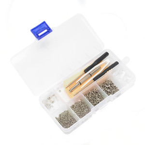 Eye Screw <b>Set</b> Accessories SL03 Eyeglass Frame <b>Tool</b> <b>Box</b> Maintenance Frameless Mirror Leg Washers Screwdriver Parts Nose Support - Product Image 5