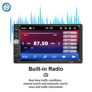 Máy Phát Âm Thanh Nổi 7012B 7 ''2 Din Đài FM BT AUX Máy Phát Dvd Xe Hơi Hỗ Trợ Máy Phát MP3 MP5 Đa Phương Tiện 1080P Cho Xe Hơi - Product Image 4