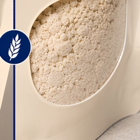 Sachet Doypack Personnalisé Imprimé Qualité Alimentaire avec Fermeture Zip Refermable et Fenêtre Transparente pour Emballage de Mélange à Crêpes