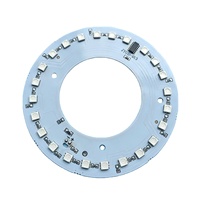 Placa LED Circular de 12V CC, Placa de Luz LED de Colores, Núcleo de Luz LED, Placa Emisora de Luz de Colores, Fuente de Luz LED de 110mm