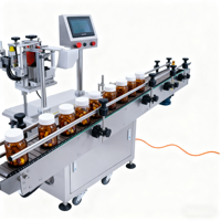 Machine d'application d'étiquettes en PVC pour cosmétiques professionnels, pour bouteilles en verre, papier, pots, boîtes, haute efficacité, écran tactile automatique